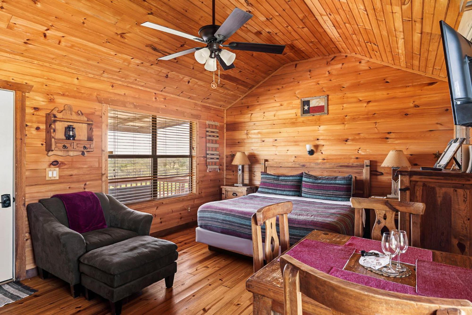 Enchanted Rockview Cabins Crabapple Luaran gambar