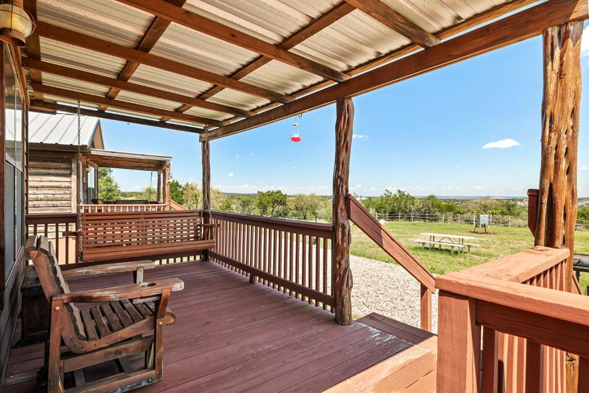 Enchanted Rockview Cabins Crabapple Luaran gambar